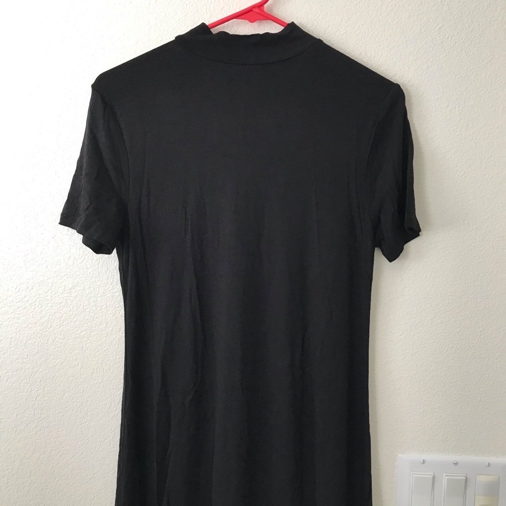 Mock Neck Little Black Dress NWT - Picture 7 of 8